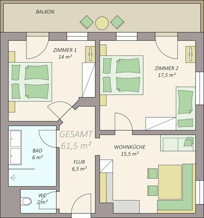 Stockhambauer Apartment Kleinarl Room photo