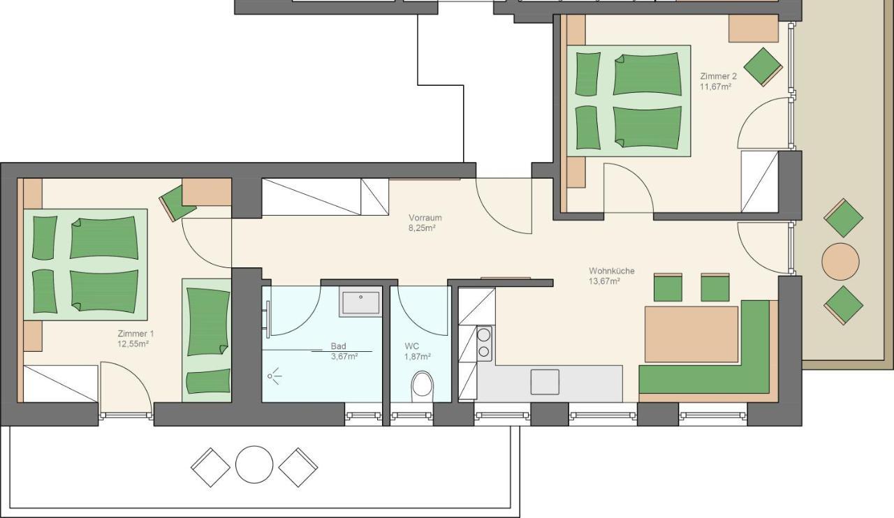 Stockhambauer Apartment Kleinarl Exterior photo